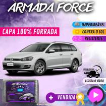 Capa Cobrir Carro GOLF VARIANT PERUA 100% Forrada Armada Force 100% Impermeável Forro Total Protege Sol Chuva Lona Proteção Automotiva Hatch e Sedan Capa Cobrir Carro GOLF VARIANT PERUA 100% Forrada Armada Force 100% Impermeável Forro Total Protege Sol Chuva Lona Proteção Automotiva Hatch e Sedan