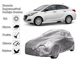 Capa Cobrir Carro Hb20 Sedan Forrada e 100% Impermeável Bezz Protege Sol e Chuva