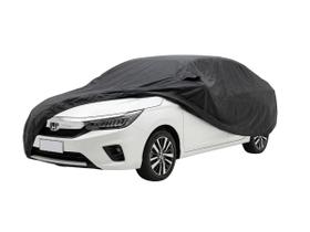 Capa Cobrir Carro Honda New City Sedan Impermeável UV Forro Sol Chuva Capa Cobrir Carro Honda New City Sedan Impermeável UV Forro Sol Chuva