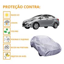 Capa Cobrir Carro Hyundai Hb20 Sedan Proteção Impermeável