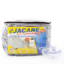 Capa cobrir carro jacaré 100% forrada bronco