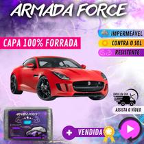 Capa Cobrir Carro JAGUAR F-TYPE 100% Forrada Armada Force 100% Impermeável Forro Total Protege Sol Chuva Poeira P M G Lona Proteção Automotiva Capa Cobrir Carro JAGUAR F-TYPE 100% Forrada Armada Force 100% Impermeável Forro Total Protege Sol Chuva Poeira P M G Lona Proteção Automotiva