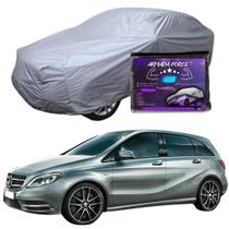 Capa Cobrir Carro MERCEDES B180 100% Forrada Armada Force 100% Impermeável Forro Total Protege Sol Chuva Poeira Lona Proteção Automotiva Hatch e Sedan