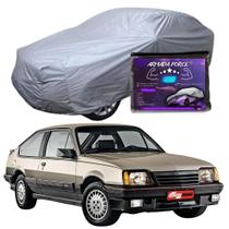 Capa Cobrir Carro MONZA 100% Forrada Armada Force 100% Impermeável Forro Total Protege Sol Chuva Poeira Lona Proteção Automotiva Hatch e Sedan