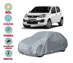 Capa Cobrir Carro Novo Uno Impermeável Proteção Bezzter Capa Cobrir Carro Novo Uno Impermeável Proteção Bezzter