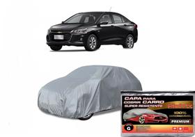 Capa Cobrir Carro Onix Sedan e 100% Impermeável Protege Sol e Chuva - Pietrix