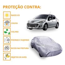Capa Cobrir Carro Peugeot 207 Proteção Qualidade Impermeável Capa Cobrir Carro Peugeot 207 Proteção Qualidade Impermeável
