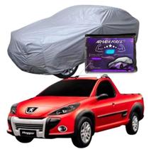 Capa Cobrir Carro PEUGEOT HOGGAR 100% Forrada Armada Force 100% Impermeável Forro Total Protege Sol Chuva Lona Proteção Automotiva Hatch e Sedan