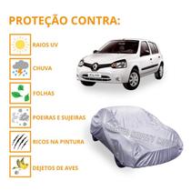 Capa Cobrir Carro Renault Clio Hatch Proteção Impermeável