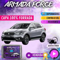 Capa Cobrir Carro S-CROSS 100% Forrada Armada Force 100% Impermeável Forro Total Protege Sol Chuva Lona Proteção Automotiva Capa Cobrir Carro S-CROSS 100% Forrada Armada Force 100% Impermeável Forro Total Protege Sol Chuva Lona Proteção Automotiva