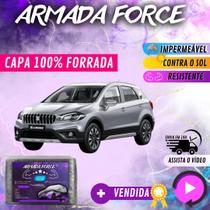 Capa Cobrir Carro S-CROSS 100% Forrada Armada Force 100% Impermeável Forro Total Protege Sol Chuva Poeira Lona Proteção Automotiva Hatch e Sedan Capa Cobrir Carro S-CROSS 100% Forrada Armada Force 100% Impermeável Forro Total Protege Sol Chuva Poeira Lona Proteção Automotiva Hatch e Sedan