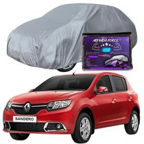 Capa Cobrir Carro SANDERO 100% Forrada Armada Force 100% Impermeável Forro Total Protege Sol Chuva Poeira Lona Proteção Automotiva Hatch e Sedan Capa Cobrir Carro SANDERO 100% Forrada Armada Force 100% Impermeável Forro Total Protege Sol Chuva Poeira Lona Proteção Automotiva Hatch e Sedan