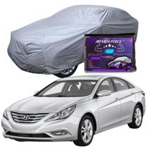 Capa Cobrir Carro SONATA SEDAN 100% Forrada Armada Force 100% Impermeável Forro Total Protege Sol Chuva Lona Proteção Automotiva