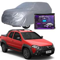 Capa Cobrir Carro STRADA 100% Forrada Armada Force 100% Impermeável Forro Total Protege Sol Chuva Lona Proteção Automotiva