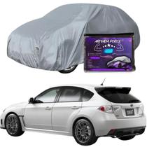 Capa Cobrir Carro SUBARU IMPREZA 100% Forrada Armada Force 100% Impermeável Forro Total Protege Sol Chuva Poeira P M G Lona Proteção Automotiva