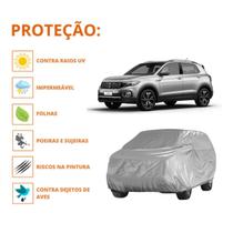 Capa Cobrir Carro Volkswagen T-Cross Proteção Impermeável