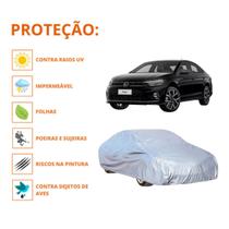 Capa Cobrir Carro Volkswagen Virtus com Proteção Impermeável
