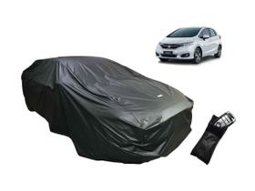 Capa Cobrir Honda Fit forro e zíper lateral