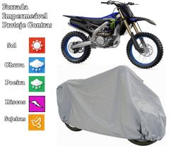 Capa cobrir moto 450 F 100% Impermeável Proteção Total Bezzter