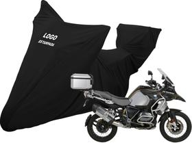Capa Cobrir Moto Bmw R1200 GS Rallye Espaço Para Top Case Capa Cobrir Moto Bmw R1200 GS Rallye Espaço Para Top Case