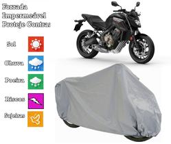 Capa cobrir moto CB 650F 100% Impermeável Proteção Total Bezzter