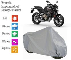 Capa cobrir moto CB 650F 100% Impermeável Proteção Total Bezzter