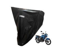 Capa Cobrir Moto Chuva Sol Forrada Haojue DK 150 ABS - Kahawai Capas Impermeáveis