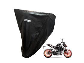 Capa Cobrir Moto Chuva Sol Forro KTM 200 Duke Capa Cobrir Moto Chuva Sol Forro KTM 200 Duke