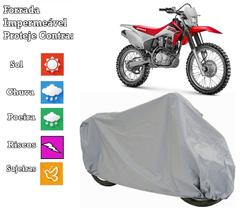 Capa cobrir moto CRF 150F 100% Impermeável Proteção Total Bezzter