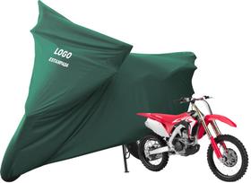 Capa Cobrir Moto CRF 250 R Honda De Tecido Lycra Com Logo