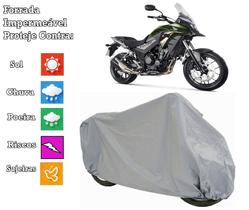Capa Cobrir Moto Honda CB 500X 100 % Forrada e 100% Impermeável - Bezzter