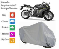 Capa Cobrir Moto Honda CBR 650F 100 % Forrada e 100% Impermeável