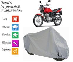 Capa Cobrir Moto Honda CG 100 % Forrada e 100% Impermeável - Bezzter