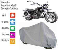 Capa cobrir moto Horizon 150 100% Impermeável Proteção Total Bezzter