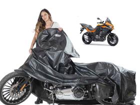Capa Cobrir Moto Impermeável Kawasaki Versys 1000 Capa Cobrir Moto Impermeável Kawasaki Versys 1000