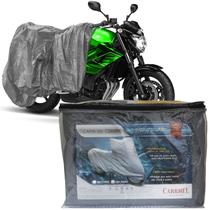 Capa Cobrir Moto Protetora Forrada Impermeável Anti Uv Tamanho P M G GG Carrhel