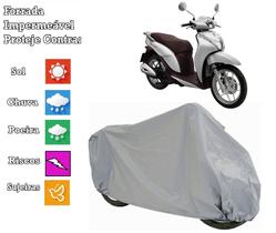Capa cobrir moto SH 150i 100% Impermeável Proteção Total Bezzter Capa cobrir moto SH 150i 100% Impermeável Proteção Total Bezzter