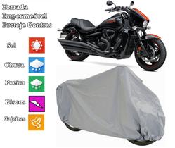 Capa Cobrir Moto Suzuki Boulevard 100 % Forrada e 100% Impermeável