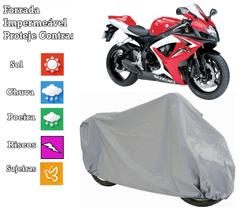 Capa Cobrir Moto Suzuki GSX 750 100 % Forrada e 100% Impermeável