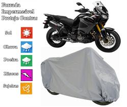 Capa cobrir moto Ténéré 1200 100% Impermeável Proteção Total Bezzter