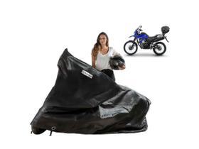Capa Cobrir Moto Térmica Lander 250 com Baú