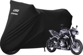 Capa Cobrir Moto Triumph Street Tripe 765 De Tecido Lycra Capa Cobrir Moto Triumph Street Tripe 765 De Tecido Lycra