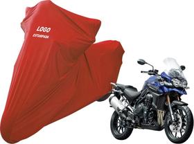 Capa Cobrir Moto Triumph Tiger Explorer De Tecido Lycra Capa Cobrir Moto Triumph Tiger Explorer De Tecido Lycra