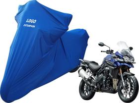 Capa Cobrir Moto Triumph Tiger Explorer De Tecido Lycra Capa Cobrir Moto Triumph Tiger Explorer De Tecido Lycra