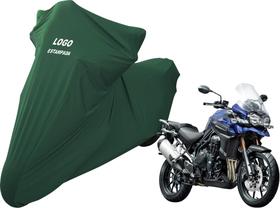 Capa Cobrir Moto Triumph Tiger Explorer De Tecido Lycra Capa Cobrir Moto Triumph Tiger Explorer De Tecido Lycra