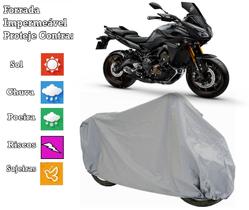 Capa Cobrir Moto Yamaha Mt09 Tracer 100 % Impermeável E 100%