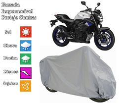 Capa Cobrir Moto Yamaha XJ6 100 % Forrada e 100% Impermeável - Bezzter
