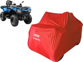 Capa Cobrir Quadriciclo Cfmoto Cforce 450 L Tecido Helanca