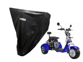 Capa Cobrir Triciclo Elétrico Impermeável com forro