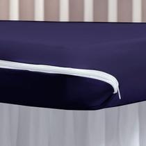 Capa Colchão Berço Malha Gel Lisa Zíper Conforto Proteção